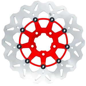 11.8″- 300mm Floating Wave Rotor – Red Carrier – GBDU023