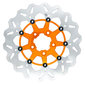 12.5″- 320mm Floating Wave Rotor Orange Carrier – GBDU030