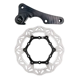 GBrakes Oversize Dirt Bike Brake Rotor and Bracket