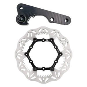 GBrakes Oversize Dirt Bike Brake Rotor and Bracket